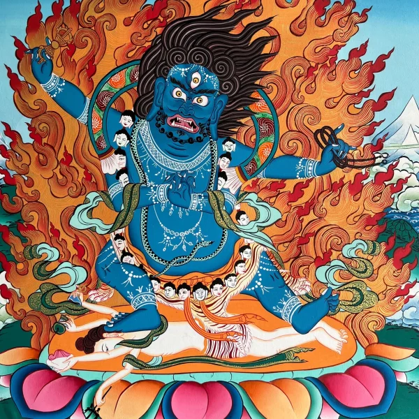 Vajrapani Thangka Painting